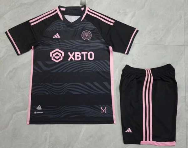 Men's Inter Miami CF Custom Black Soccer Jersey Suit,We sell and wholesale Men's Inter Miami CF Custom Black Soccer Jersey Suit on line form chian!